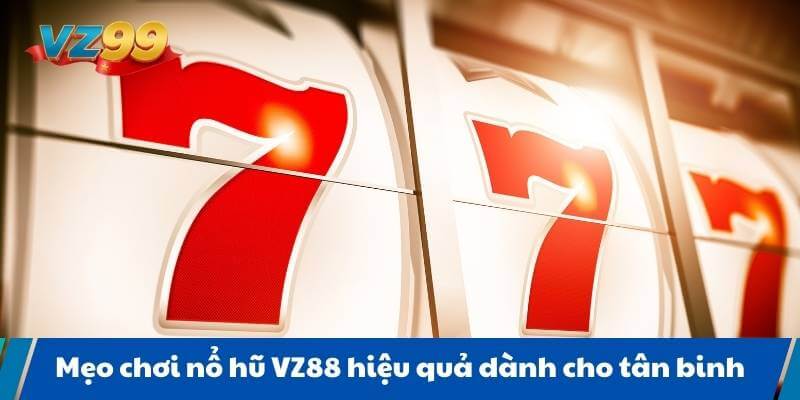 Mẹo chơi nổ hũ VZ88 hiệu quả dành cho tân binh